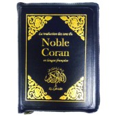 Le Coran en français: La traduction française des sens du Noble Coran (Fermeture zip)